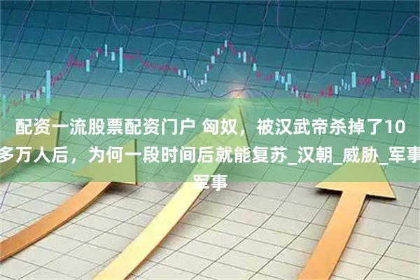 配资一流股票配资门户 匈奴，被汉武帝杀掉了10多万人后，为何一段时间后就能复苏_汉朝_威胁_军事